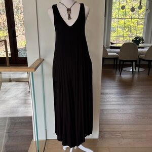 Z Supply Black Sleeveless Jumpsuit